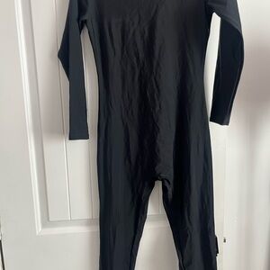 Black Long Sleeve Jumpsuit